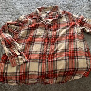 Old navy flannel button up